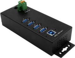 Exsys EXSYS EX-1186HMVS-2 4 prievadų USB 3.2 Gen 1 šakotuvas su 15KV ESD apsauga nuo viršįtampių