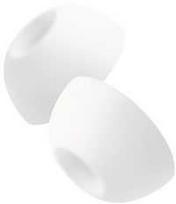 Fixed Fiksuoti silikoniniai ausinių antgaliai, skirti „Apple Airpods Pro/Pro 2“ ausinėms, M dydžio, 2 rinkiniai.