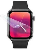 FIXED Invisible Protector TPU ekrano plėvelė, skirta Apple Watch 45 mm skaidriai