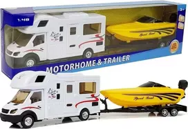 „Lean Sport“ kemperis su geltona motorine valtimi ir frikcine pavara 1:48 (7581)
