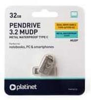 Atmintinė Platinet Metal UDP 32GB USB 3.2 + Type-C