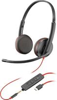 Ausinės HP Blackwire C3225 Stereo USB-C (80S04AA)