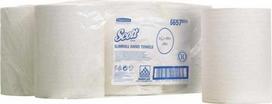 Kimberly-Clark Kimberly-Clark Scott Slimroll - Popieriniai rankšluosčiai ritinėlyje, balta, 6 ritinėliai - 165 m