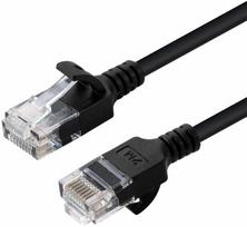 „MicroConnect Microconnect V-UTP6A0015S-SLIM“ kabelis, juodos spalvos, 0,15 m, Cat6a U/UTP (UTP)