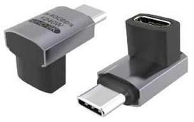 Adapteris USB MicroConnect MC-USB4AF USB-C - USB-C Sidabrinė (MC-USB4AF)