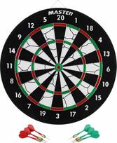 Dvipusė smiginio lenta „Master“ 37 cm + 6 strėlytės