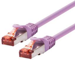 LOGON TCF66F005V Violetinis tinklo kabelis 0,5 m Cat6a F/UTP (FTP)