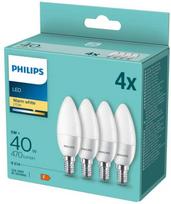 Philips LED lemputė E14, 4 žvakių pakuotė, 40 W, 2700 K