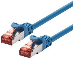 LOGON TCF66F020B tinklo kabelis Mėlyna 2 m Cat6a F/UTP (FTP)