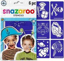 Toymax Akson Snazaroo veido piešimo trafaretai - berniukams uniw