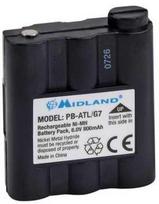 Midland Midland PB-ATL/G7, Baterija, Juodas, Midland G7 Midland G9, Nickel-Metal Hydride (NiMH), 800 mAh, 6 V