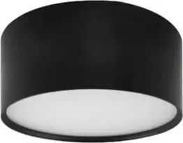 „Light Prestige“ lubinis šviestuvas. „Juoda Kendal“ vonios kambario lubinis šviestuvas. 6 W LED paviršinio montavimo šviestuvas.