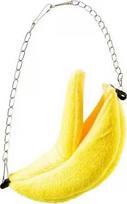 Duvo+ Duvo+ Hamako namelis pelėms žiurkėnui Bananas 20x6x6cm