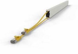 PATCHBOX CONE46STPYL kabelis sieciowy Geltonas 2,5 m Cat6a U/FTP (STP)