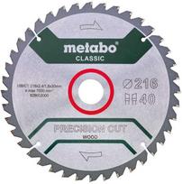 Metabo diskinis pjūklas preciziniam medienos pjovimui 216 * 30 mm 40 WZ