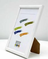 Nuotraukų rėmelis Ramka Deknudt S236K1 DIN A4 21x29,7 Wooden Frame in baltas