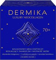 Dermika Luxury Neocollagen 70+ kolageno maitinamasis kremas raukšlių mažinimui ir odos suglebimui 50ml