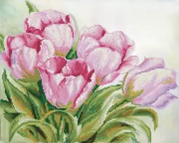Tulip DIAMOND DOTZ Deimantinis siuvinėjimas Tulpės 58.8x48.6cm DD10051