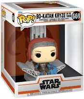 FUNKO POP! Vinilinė figūrėlė: Star Wars - Bo-Katan Kryze on the Throne, ~9 cm