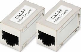Digitus DIGITUS CAT 6A Modular Kupplung, geschirmt - 2 Stk.