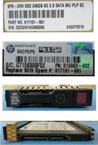 RAM „Hewlett Packard“ (HP) prekės ženklo „HP“ karštai prijungiami SSD 240GB 2,5 colio SFF diskai