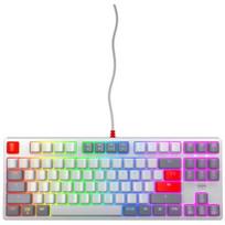 Klaviatūra CHERRY XTRFY K4V2 TKL KB RETRO - KB CORDED MECHANICAL MX Raudonas