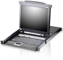 Aten 8 prievadų 17 colių LCD KVMP komutatorius