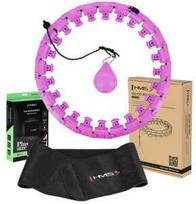 HULA HOP RINKINYS HHW12 VIOLETINIS SU SVORIAIS IR HMS DIRŽAS BR163 Juodas PLUS SIZE