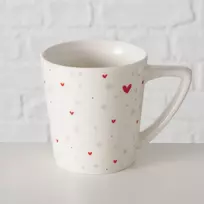 Boltze Home ANELLA puodelis su nedideliu raštu, 300 ml