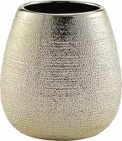 Douceur Dinterieur Interjero dizaino Auksinis dantų šepetėlio puodelis, keraminis, TRESOR, 9 x 9 cm