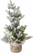 Boltze dirbtinė Kalėdų eglutė džiuto vazone TANNE, 31 cm