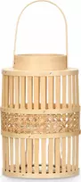Gift Decor Dovanų dekoras Giftdecor Bambukinis šviestuvas ELYSIAN, Ø 16,5 x 39 cm