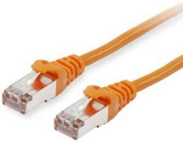 Equip Kabelis sieciowy Cat.6a, S/FTP, 0.15m, oranžinė (606600)