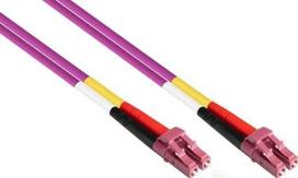 Alcasa Kabelmeister LDM4-LC-050 kabelis InfiniBand / šviesolaidinis 5 m LC/UPC Violetinis