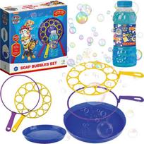 Dodo Mega Rinkinys muilo burbulai - Paw/Paw Patrol didelių lazdelių dėklas skystis 450 ml