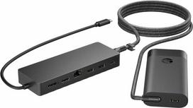 HUB USB HP Universal USB-C Hub and Nešiojamas kompiuteris Charger Combo