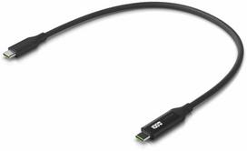 Kabelis USB Ubiquiti USB-C - USB-C 0.3 m Juodas (UACC-CABLE-USB-100W-0.3M-BK)