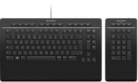 3DCONNEXION Klaviatūra PRO - W/ NUMPAD USB CH (QWERTZ)