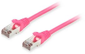 Equip Equip 606902 kabelis sieciowy Rožinė 0,5 m Cat6a S/FTP (S-STP)