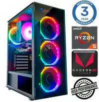 Stacionarus kompiuteris INTOP Ryzen 5 5600GT 8GB 250SSD M.2 NVME+2TB Radeon RX Vega 7 no-OS (RW49299NS)