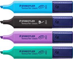 Staedtler STAEDTLER teksto žymeklis, klasikinis, šaunus ir mielas, 4 vnt. rinkinys