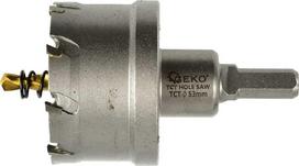Geko karbido skylių pjūklas - 53 mm metalinis grąžtas su titano grąžtu (60)