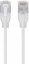 Ubiquiti Ubiquiti UACC-Cable-Patch-EL-C6A-8M-W tinklo kabelis pusiau permatomas, Baltas Cat6a