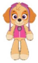 „Spin Master Paw Patrol“ pliušinis žaislas „Take A Long“ – Skye