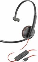 Ausinės Poly Blackwire 3210 Vienpusės USB-C