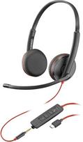 Ausinės Poly Blackwire C3225 Stereo USB-C