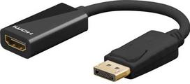 Goobay Kabelis adapteris DisplayPort/HDMI, paauksuotas