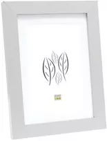 Nuotraukų rėmelis Ramka Deknudt S66KD1 P1 20x20 drewno sidabrinė su passepartout