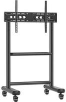 Laikiklis Techly Mobilus televizoriaus stovas 60-86 colių 68kg su AV lentyna (ICA-TR533BK)
