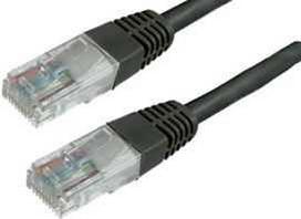 „MediaRange“ jungiamasis laidas, U/UTP, Cat6, 15 m, juodas (MRCS121)